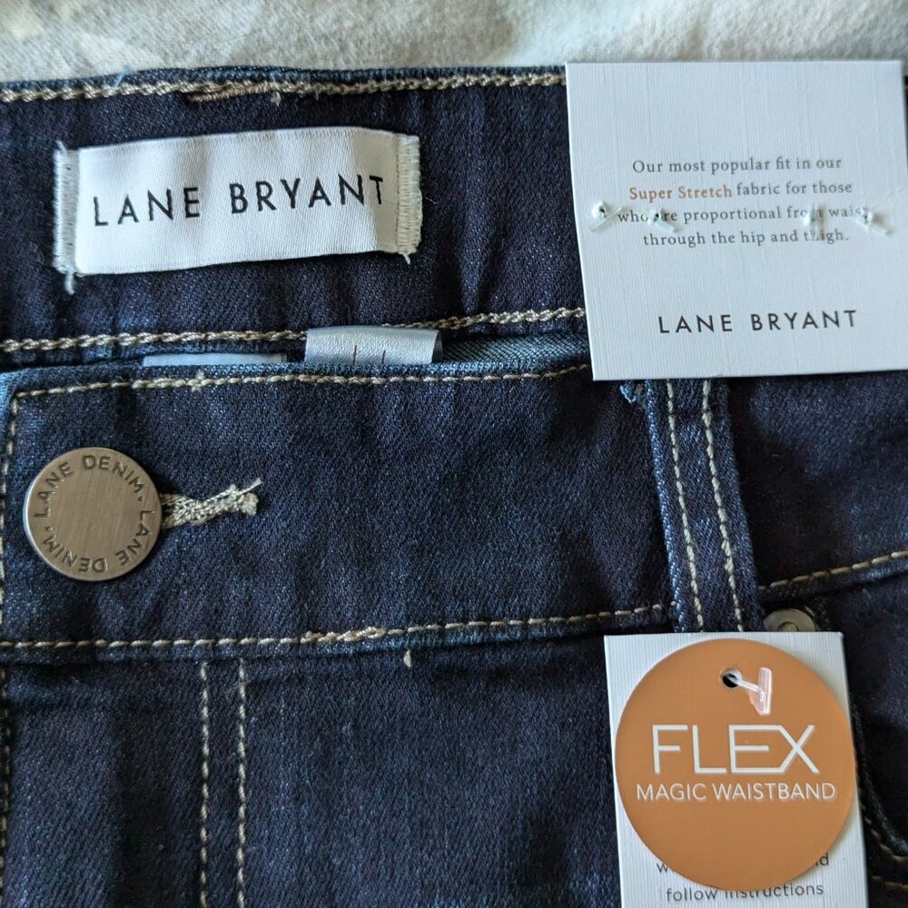 Lane Bryant Denim Bermuda SHort - Size 18 - Picture 5 of 7